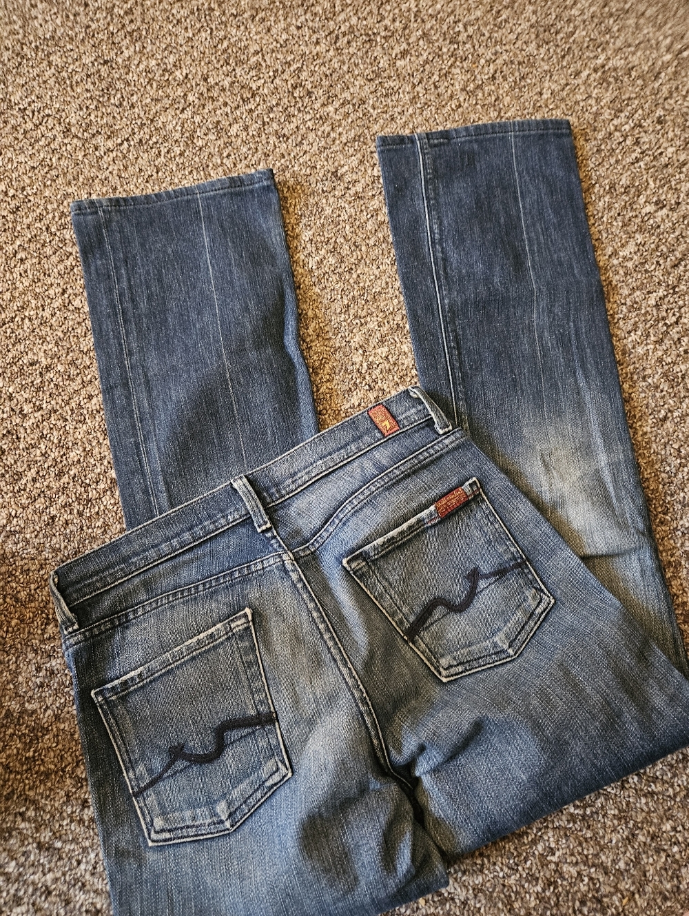 7 For All Man Kind Boot Cut Jeans Size 29